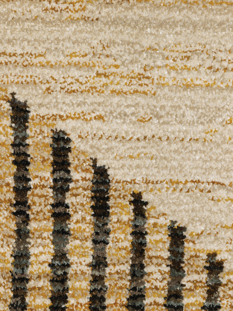 Strada 8'6" x 11'7" Gold Rug