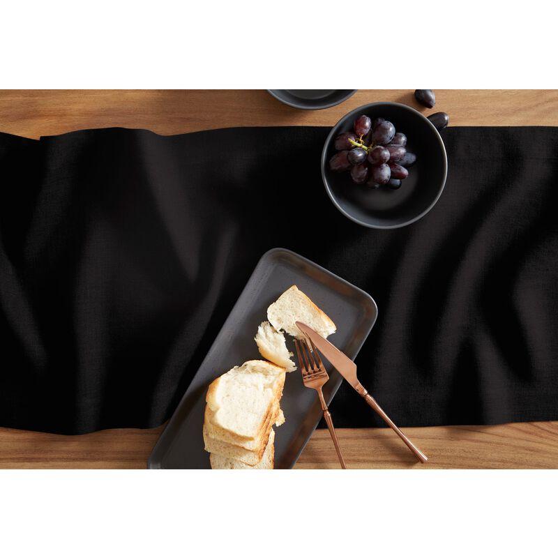 Solino Home 100% Pure Linen Table Runner | Sonoma
