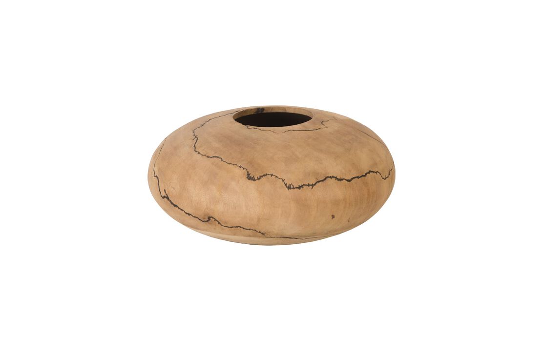 Lightning Low Vase