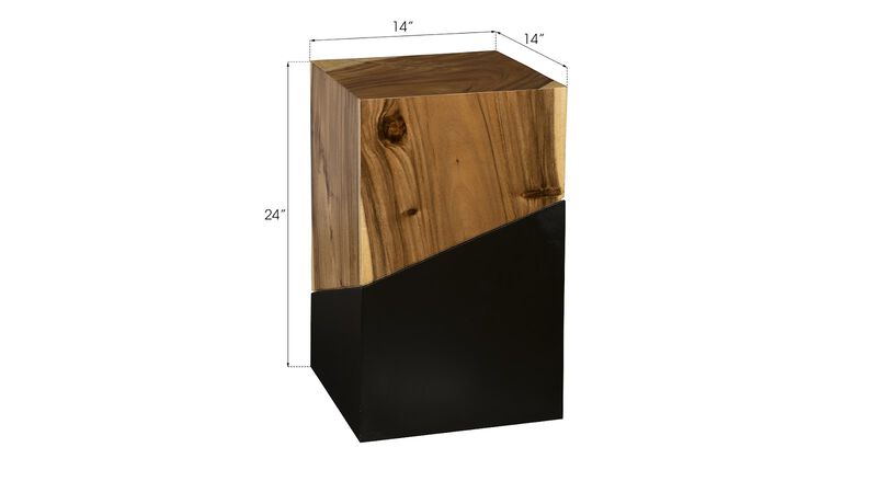 Geometry Tall Side Table
