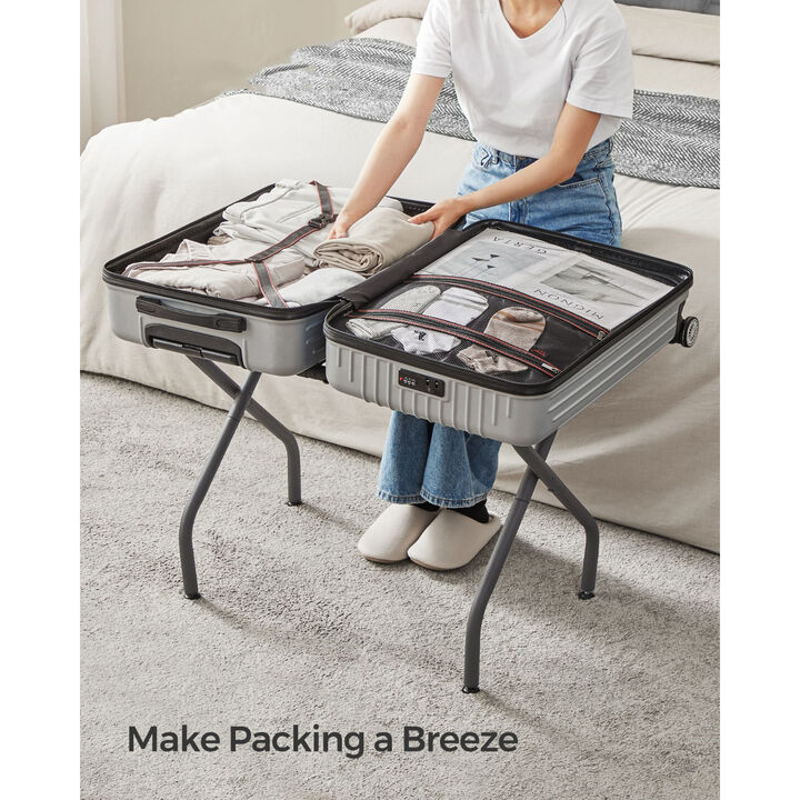 Luggage Rack - Convenient Suitcase Stand for Travel and Guest Room Organization