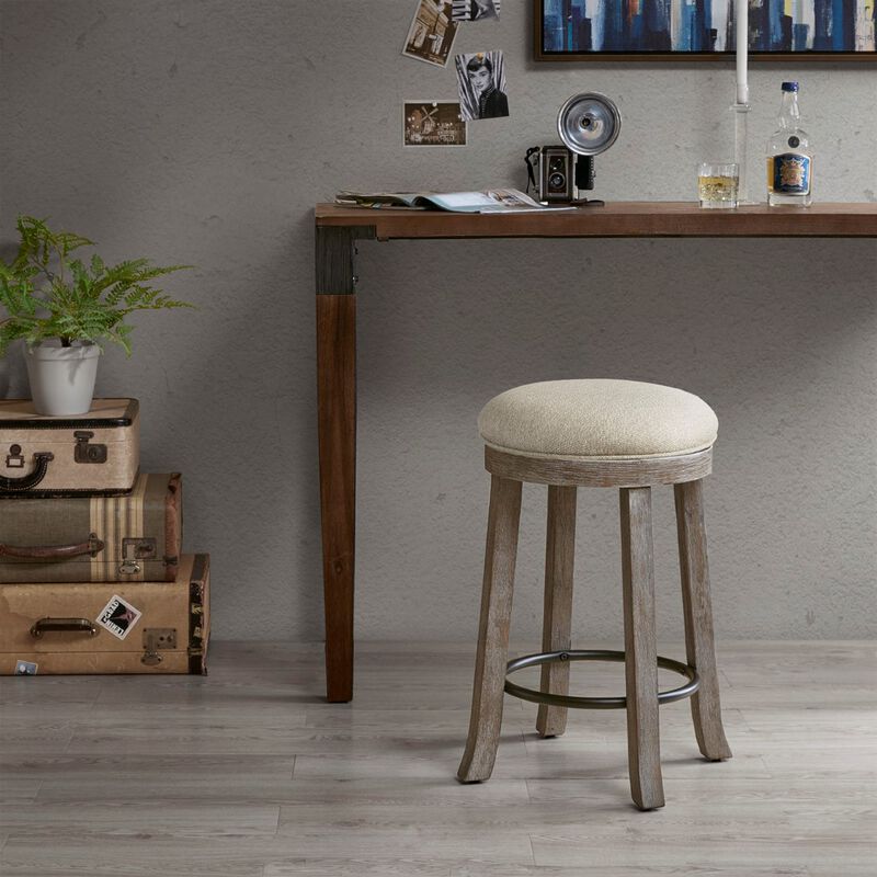 Gracie Mills Duncan 360Â° Swivel Comfort Counter Stool