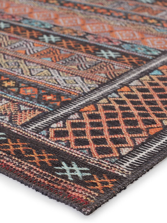 Harman By Katelester Auril Multicolor 2'6" x 10' Runner Rug