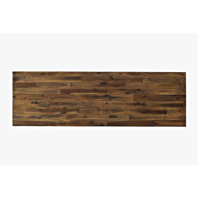 Jofran Artisan's Craft Rustic Farmhouse Distressed Acacia Media Console 60