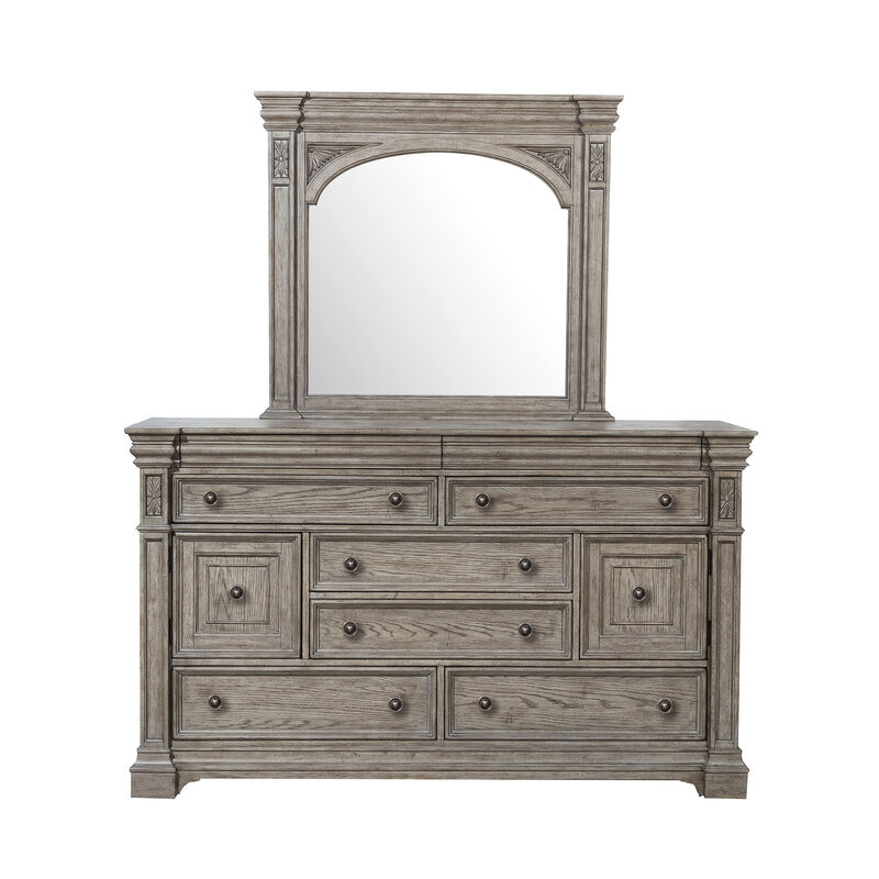Kingsbury Dresser & Mirror