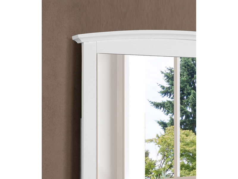 37 in. x 35 in. Classic Rectangle Framed Dresser Mirror