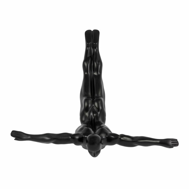 Diver Wall Sculpture Resin Handmade