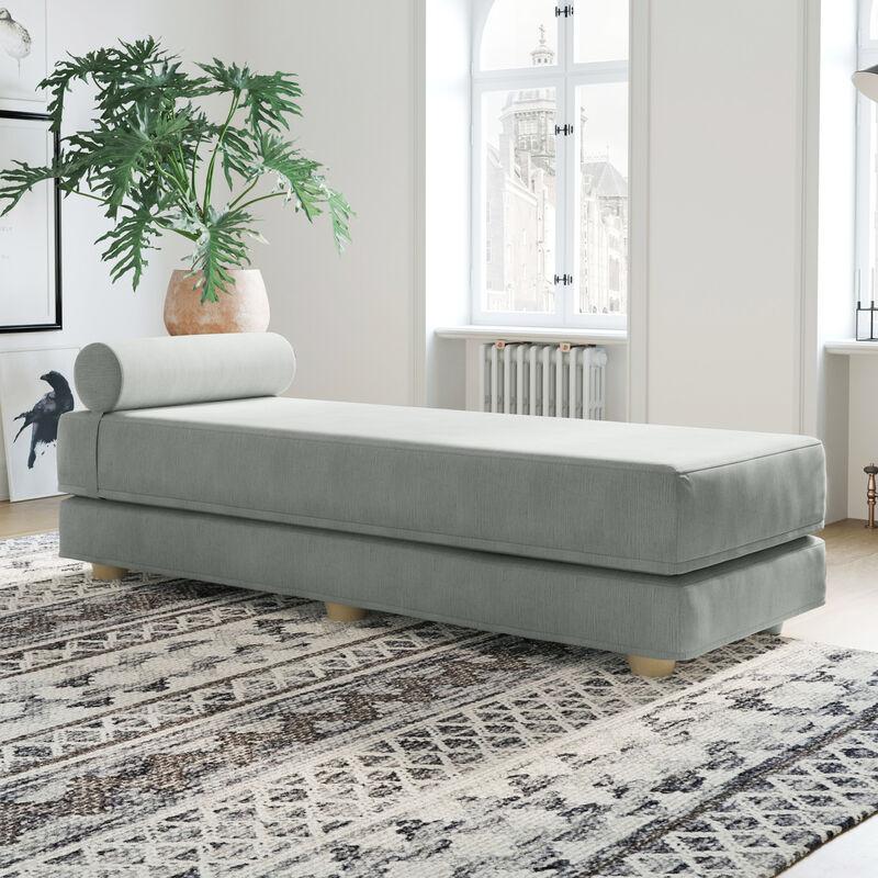 Jaxx Alon Daybed / Fold-Out Queen-Size Mattress - Microvelvet