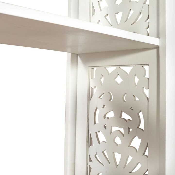 Starlight Canyon Home Tall Narrow Bookshelf – Elegant 5 Tier Skinny Bookcase Design
