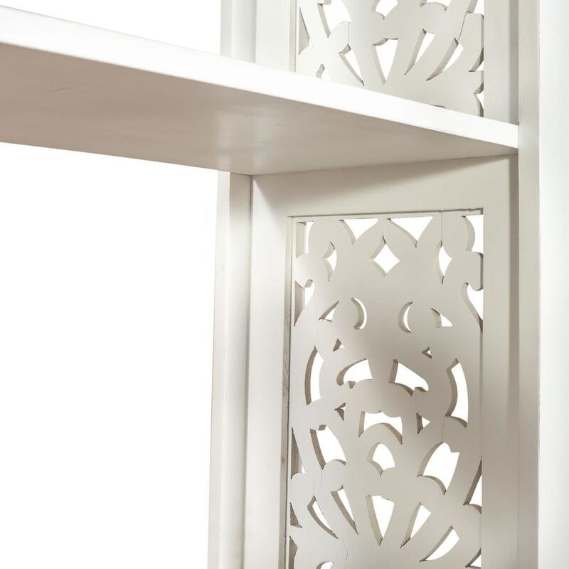 Starlight Canyon Home Tall Narrow Bookshelf – Elegant 5 Tier Skinny Bookcase Design