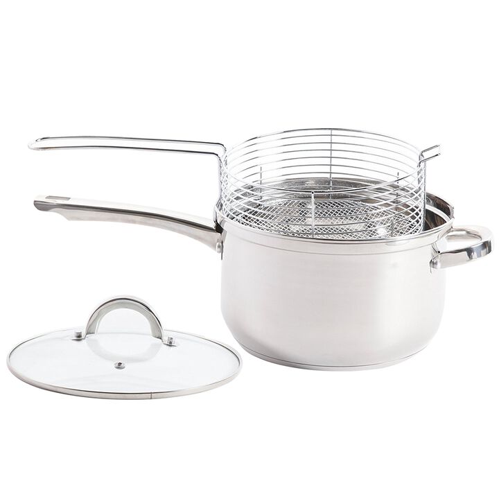 Gibson Oster Sangerfield 3 piece Deep Fryer Set