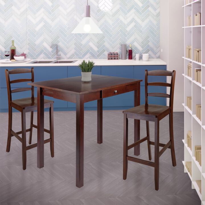 Winsome Perrone, 3 Piece Set, Walnut