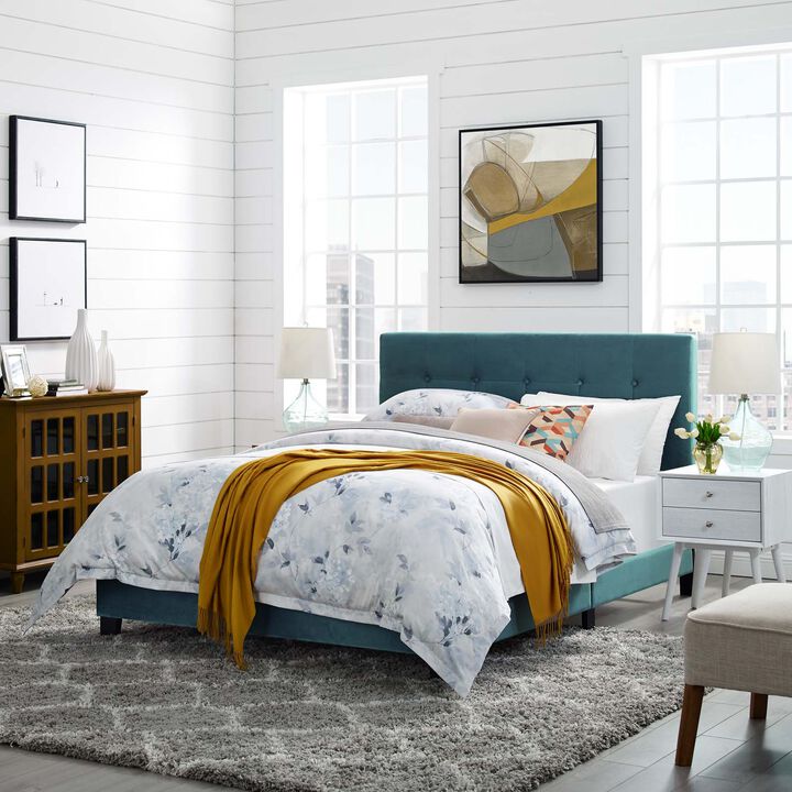 Modway - Amira Full Performance Velvet Bed