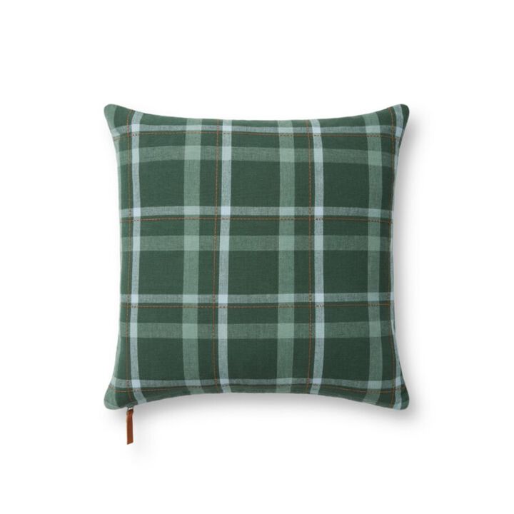 Ralph PCJ0011 Green/Multi 18''x18'' by Chris Loves Julia x Loloi, Set of Two