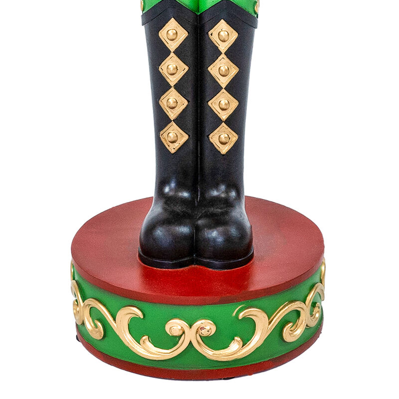 Sunnydaze Kristoff the Christmas Nutcracker Soldier - 2 Statues - 29"