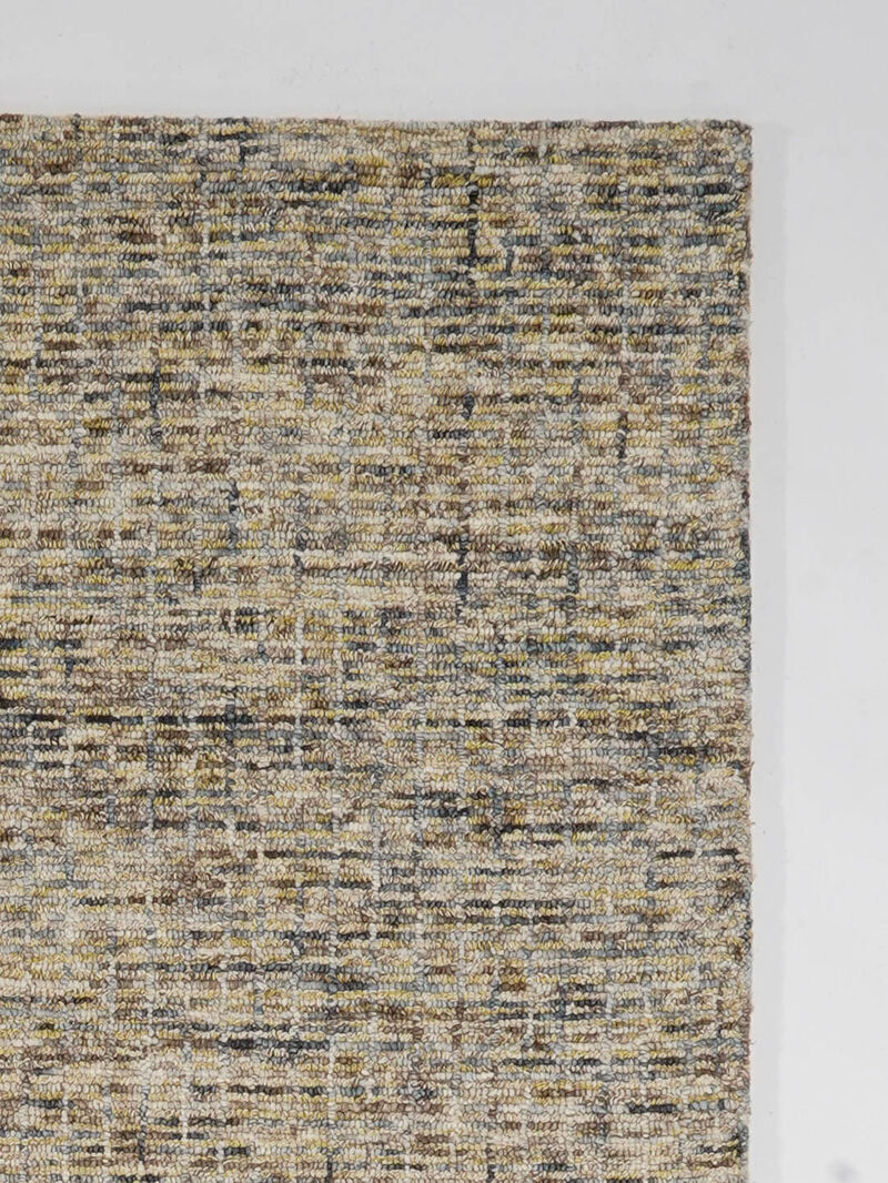RUGSOTIC CARPETS HAND TUFTED WOOL ECO-FRIENDLY AREA RUGS  - 5'x8', Rectangle Shape, Light Green, Solid Plain Design, High Pile  Handmade Anti Skid Area Rugs for Living Room, Bed Room (KWC111)