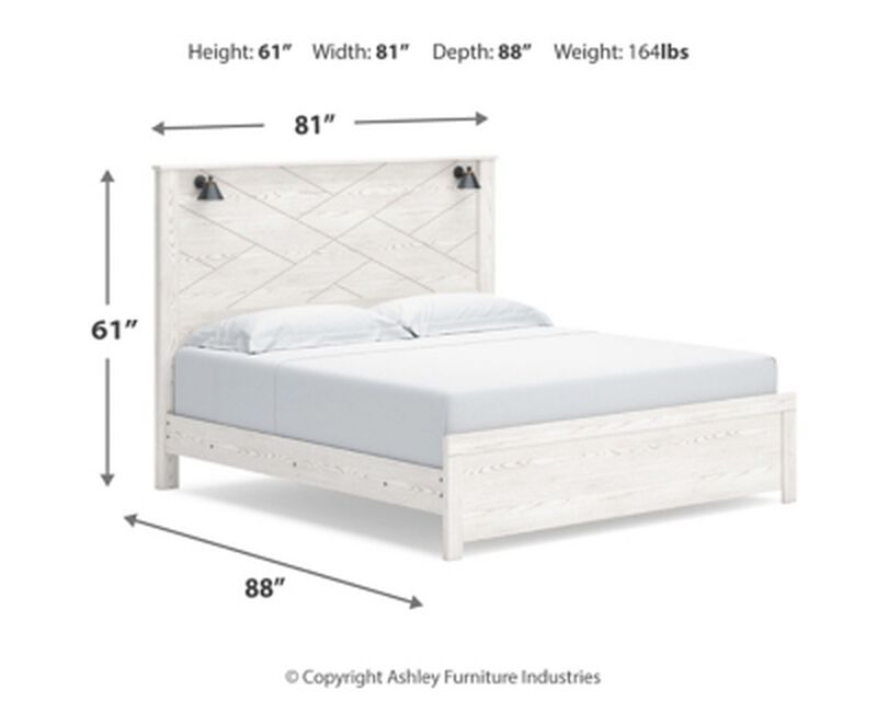 Gerridan King Panel Bed
