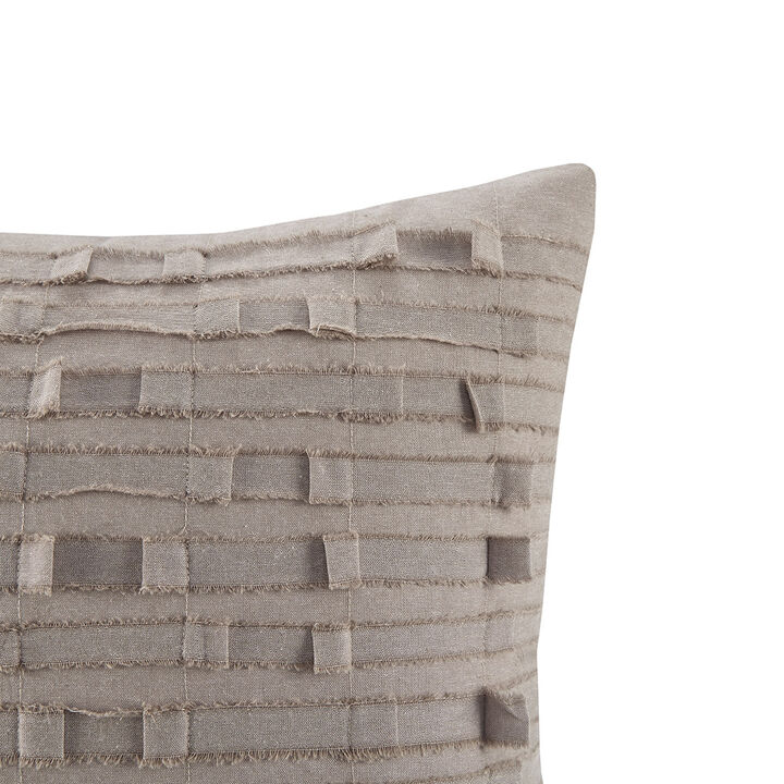 Gracie Mills Ortega Cotton Square Pillow
