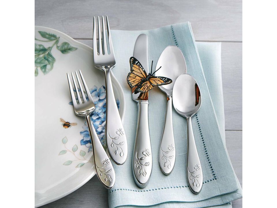 Lenox Butterfly Meadow 65-Piece Flatware Set