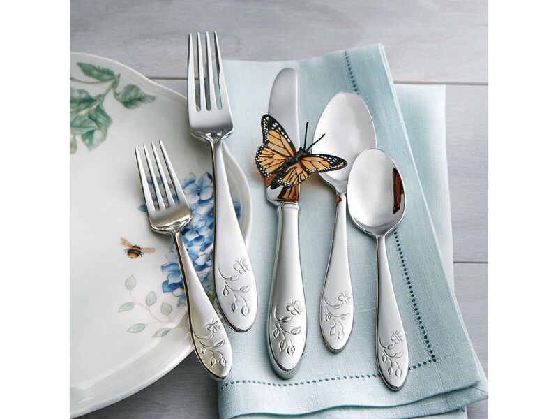 Lenox Butterfly Meadow 65-Piece Flatware Set