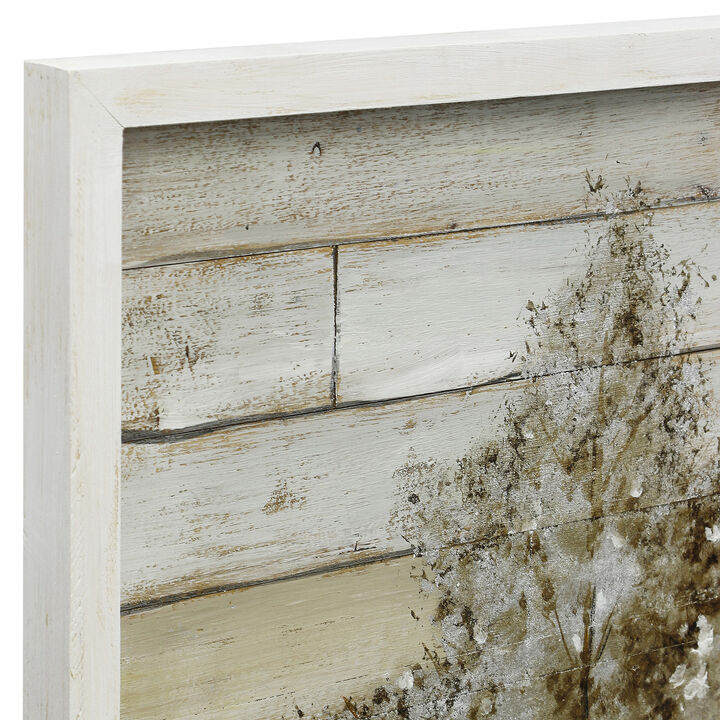 Wooden Grove Hand Painted Art