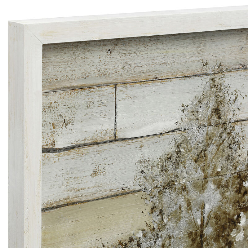 Wooden Grove Hand Painted Art