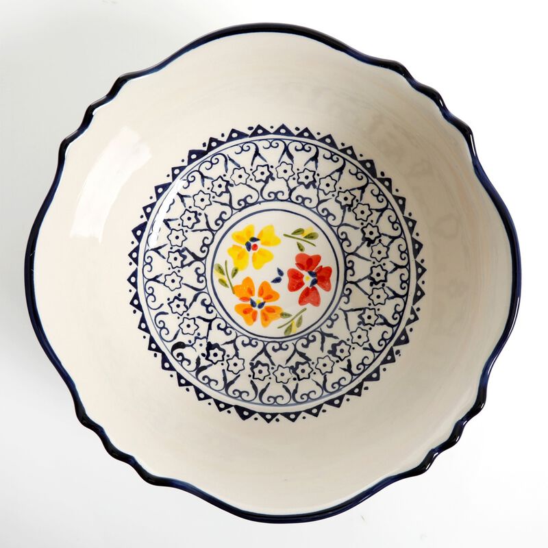 Gibson Home Luxembourg 2 Piece Stoneware Bowl Set