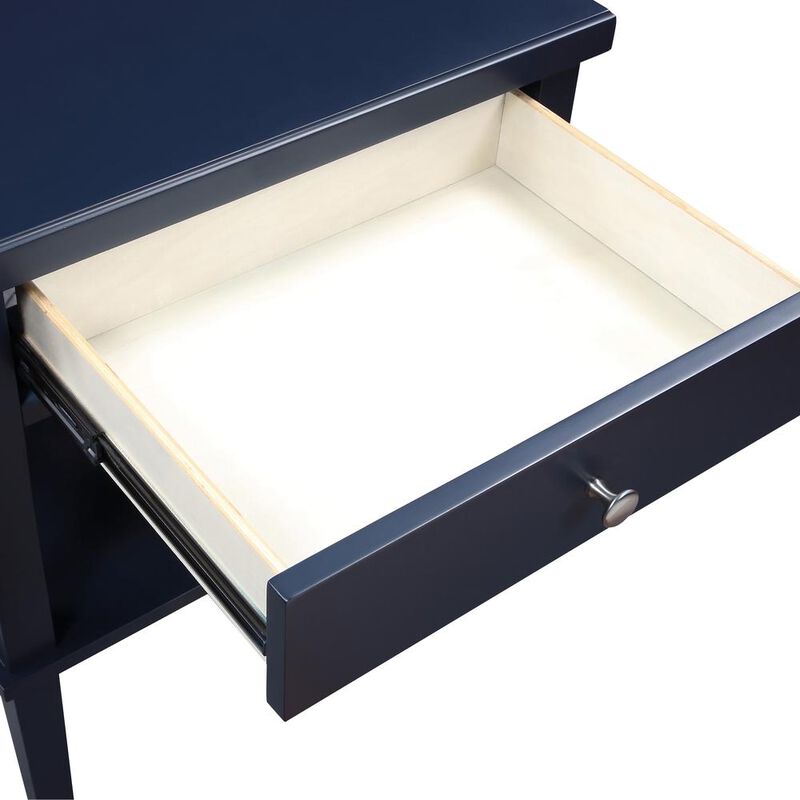 Comfort Pointe Marta Midnight Blue Nightstand