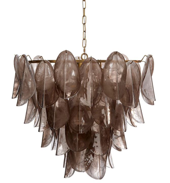 Magnolia 10-Light Glass Chandelier