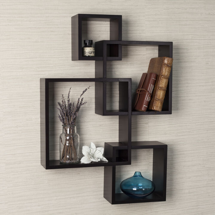 Intersecting Cube Shelves