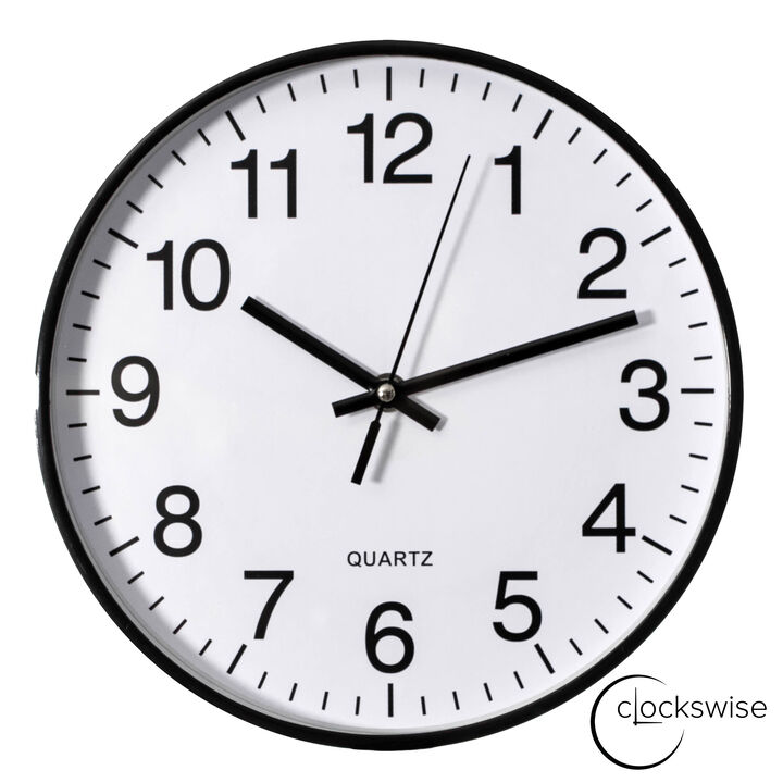 Clockswise Blue 10-In Analog Clock