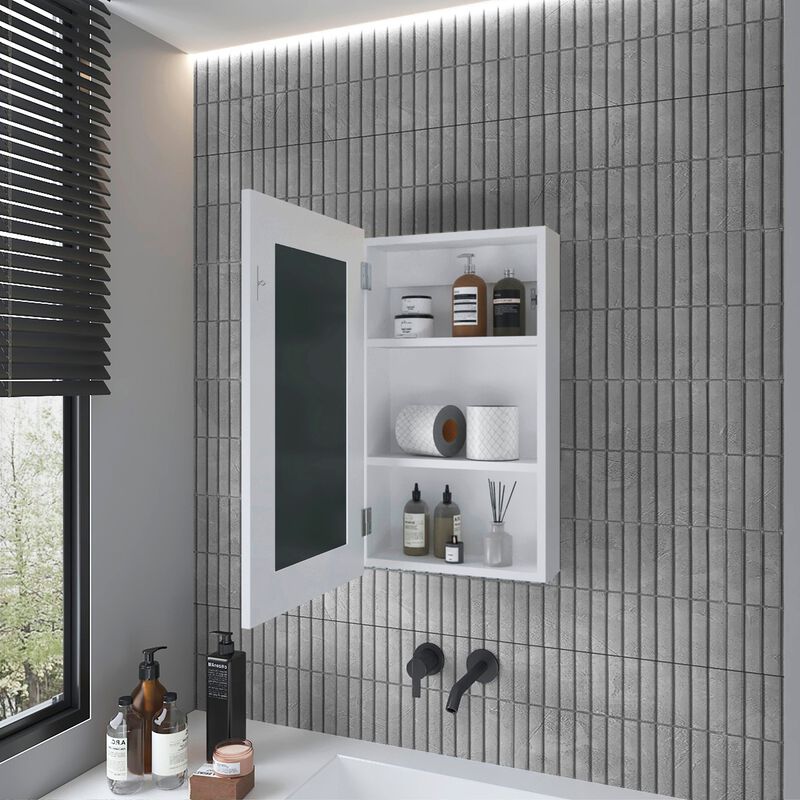 Medicine Cabinet Sanford, Bathroom, White