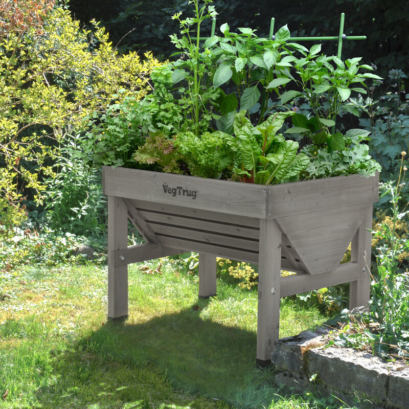 Small Classic Raised Planter  VegTrug - Gray Wash