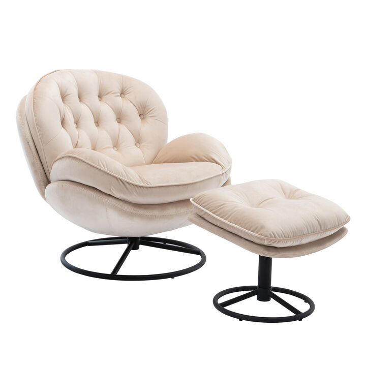 Accent Chair TV Chair Living Room Chair Sofa With Ottoman