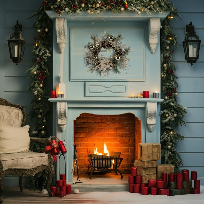Christmas Wreath 20 Inch Christmas Door Decorations Wreath