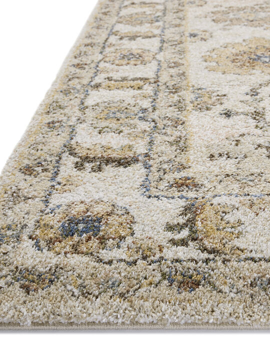 Tamryn TAM-03 Ivory / Multi 18" x 18" Sample Rug by