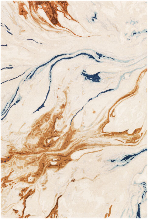 Kavita KVT-2312 6' x 9' Beige Rug