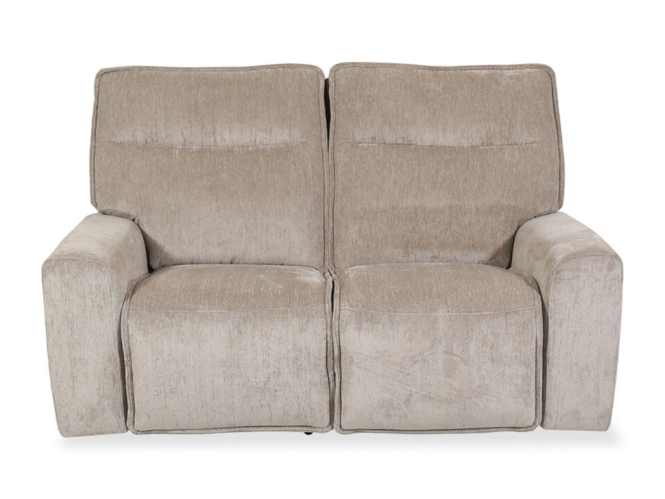 Putty Zero Gravity Power Loveseat