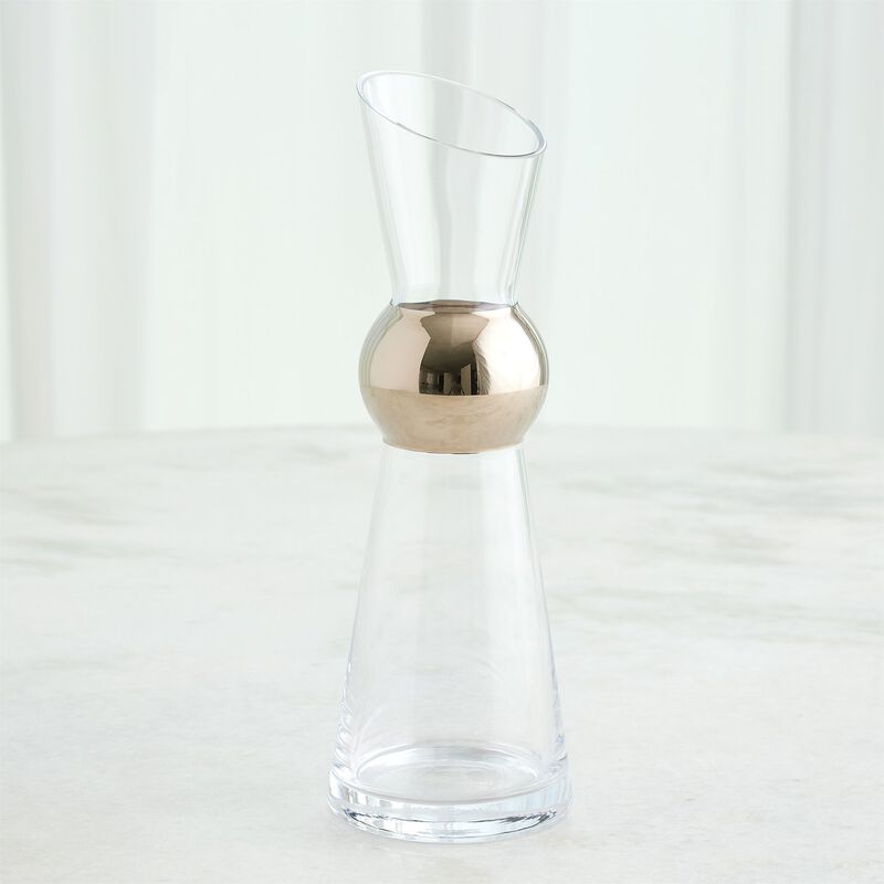 Metallic Orb Carafe