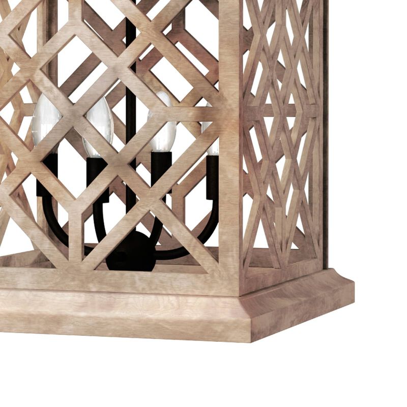 Coastal Living Chatham Wood Lantern