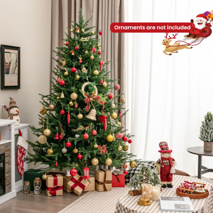 Hivvago Pre-lit Christmas Tree with 280 Warm White LED Lights and 8 Lighting Modes