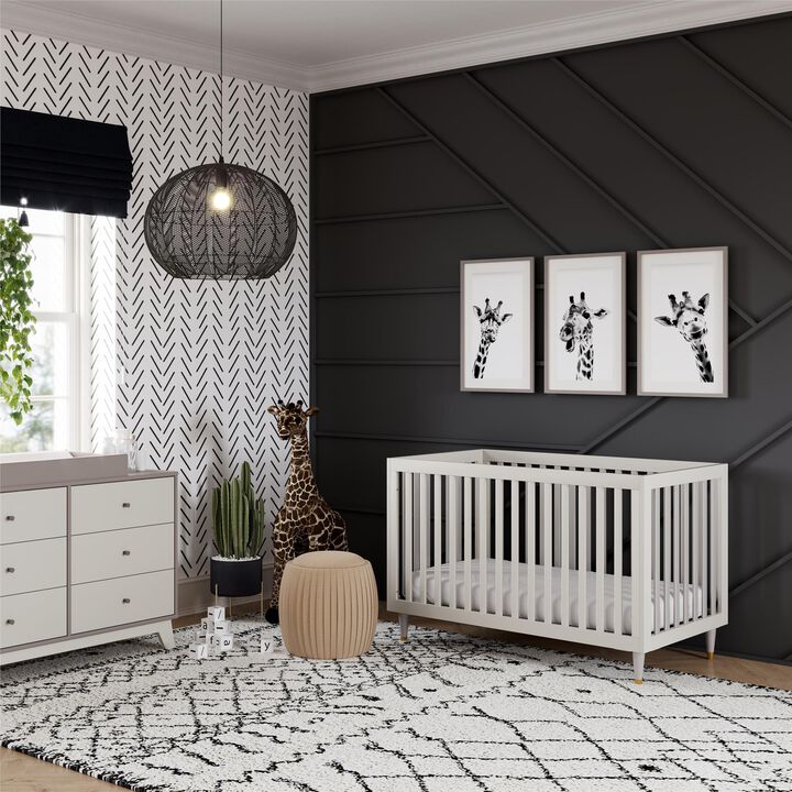 Little Seeds Rowan Valley Flint 3 in 1 Crib