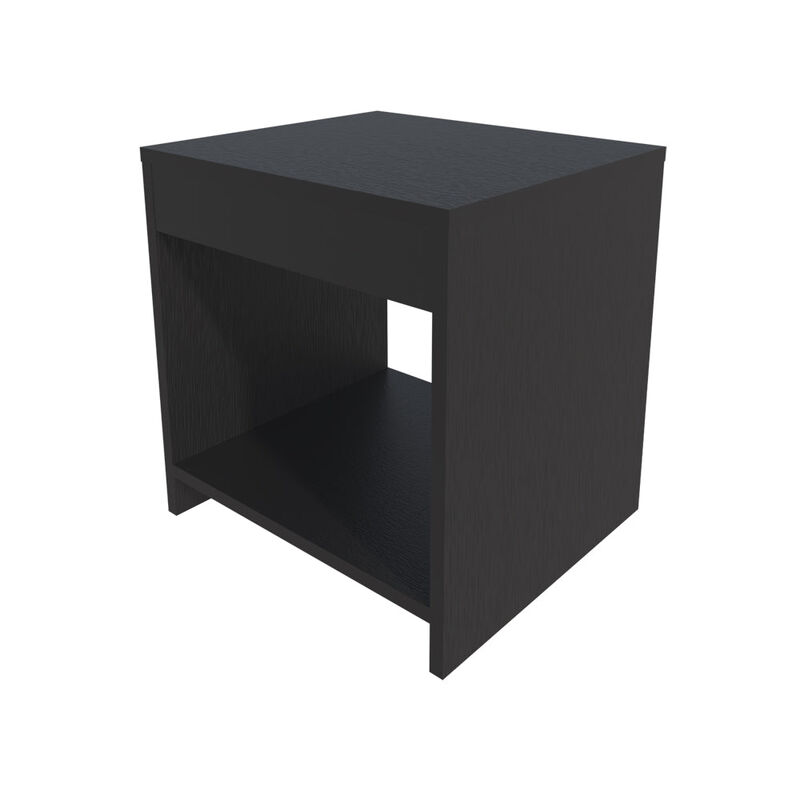 Nightstand Elaine, Bedroom, Black