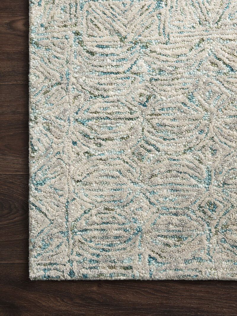 Peregrine PER05 Aqua 3'6" x 5'6" Rug