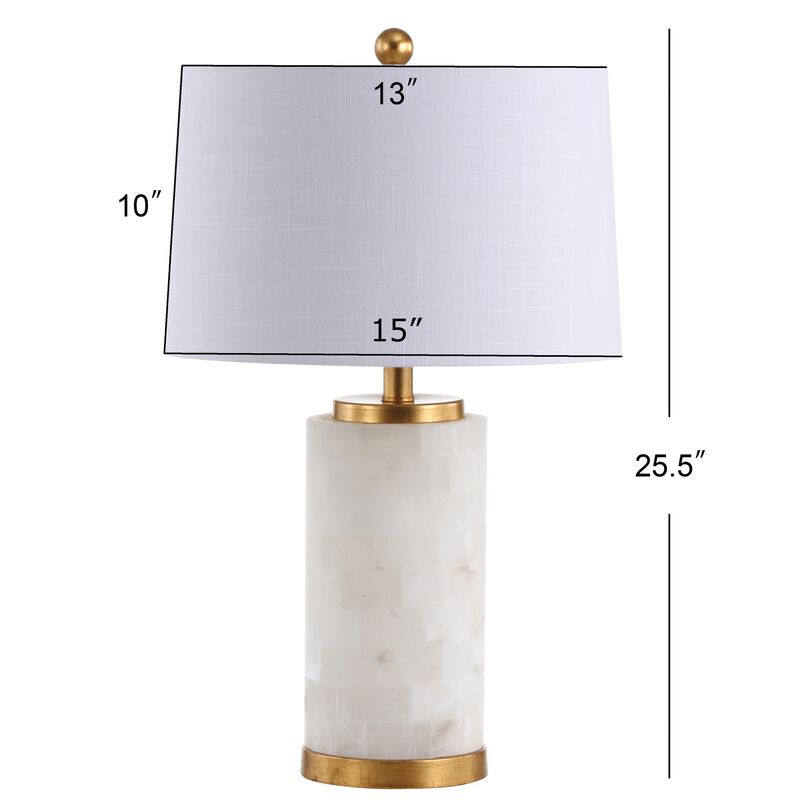 Eliza Alabaster LED Table Lamp