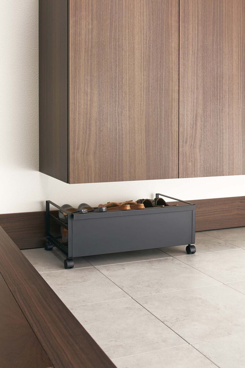 Rolling Shoe Rack