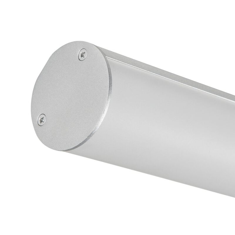 VONN Lighting Integrated AC LED ADA Compliant Bathroom Wall Lighting Fixture in Silver