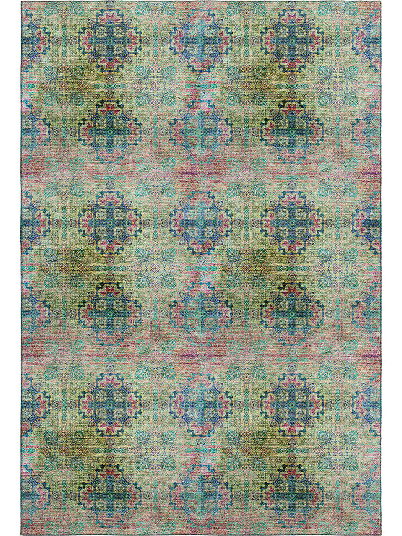 Trevi TV16 Green 3' x 5' Rug