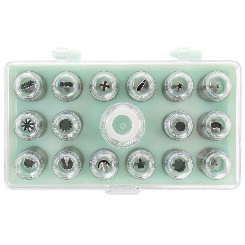 Martha Stewart 16 Piece Stainless Steel Assorted Cake Decorating Nozzles