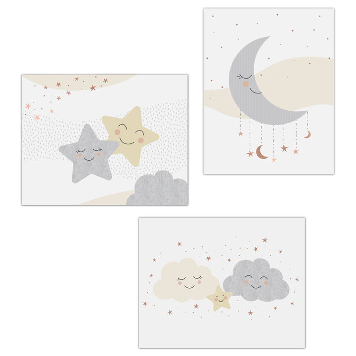 Lambs & Ivy Goodnight Moon 3-Piece Unframed Nursery/Child Wall Art 11� X 14�